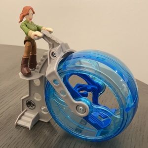 Fisher-price Imaginext Jurassic World gyrosphere and Claire toy set